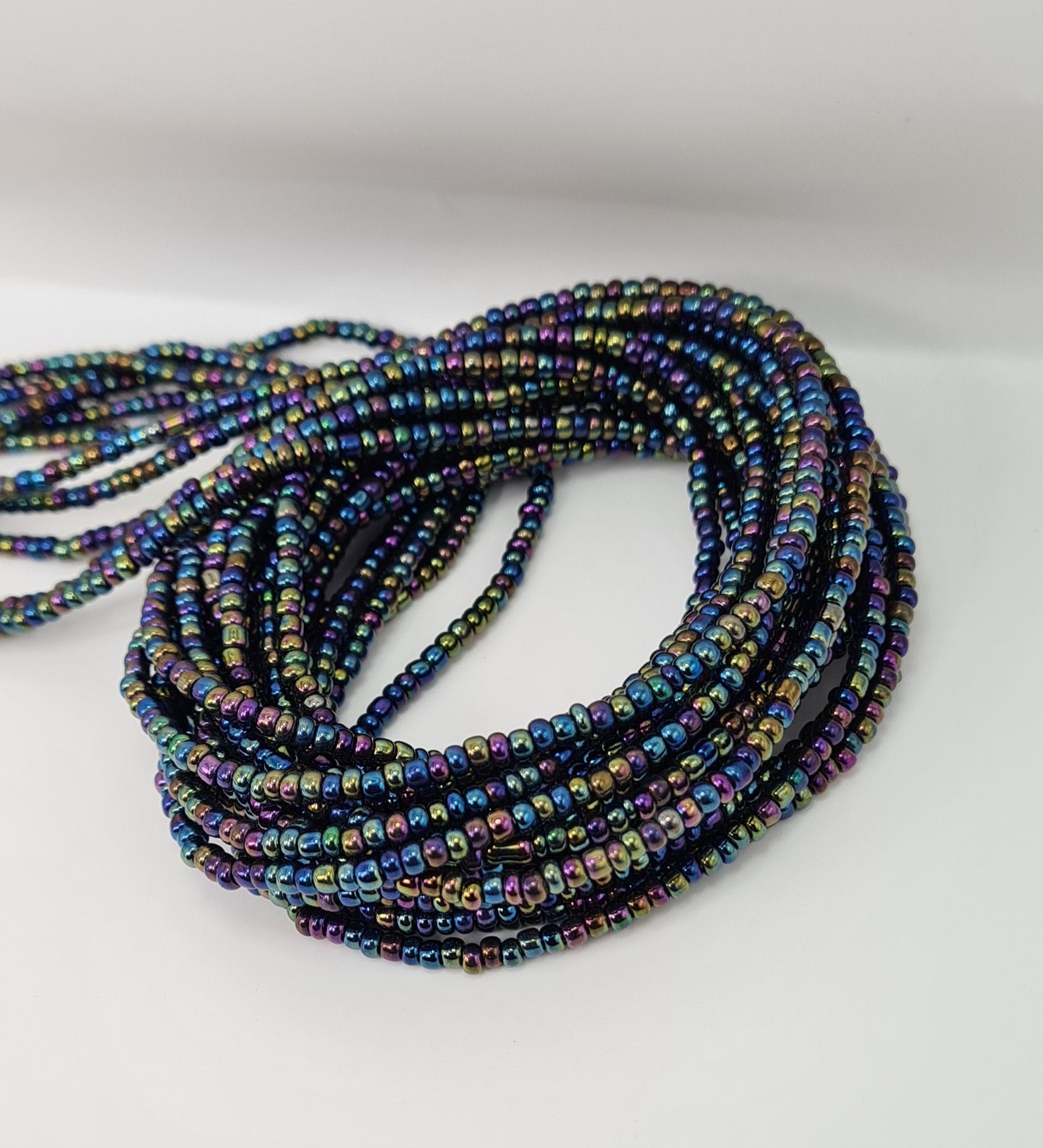 Metallic Waist Beads|On Sale Belly Chain Weight control African beads|belly beads| Ghana beads| Weight Tracker| Nigerian waist beads