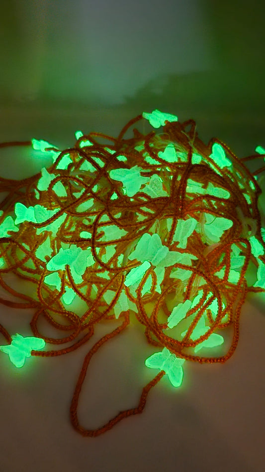 Glow in the dark Waist Bead|Belly Chain|weight loss beads|Weight control beads|African Waist bead|Multi coloured African waist Bead Glow in the Dark