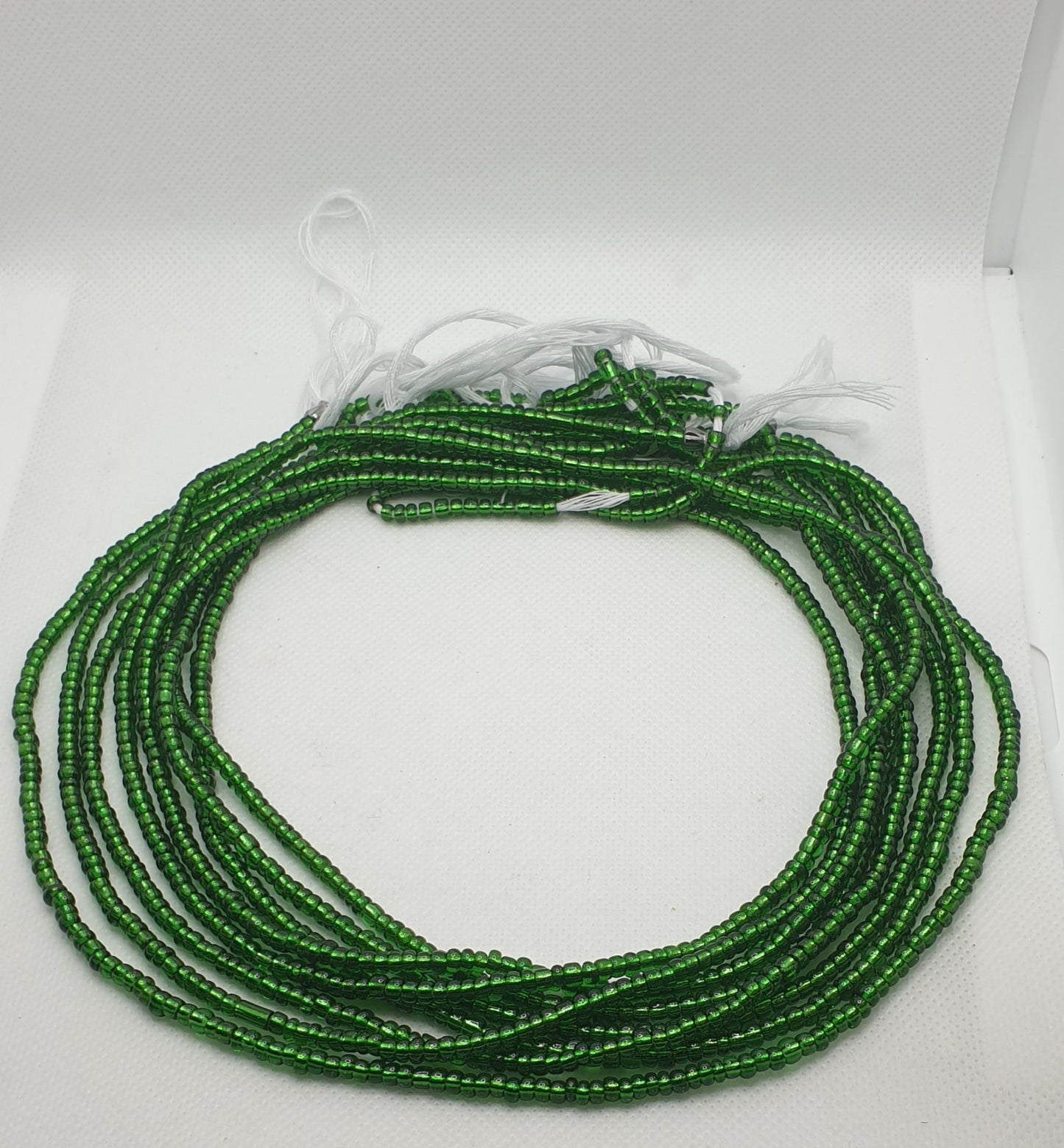 Green Waist Beads|On Sale Belly Chain Weight control African beads|belly beads| Ghana beads| Weight Tracker