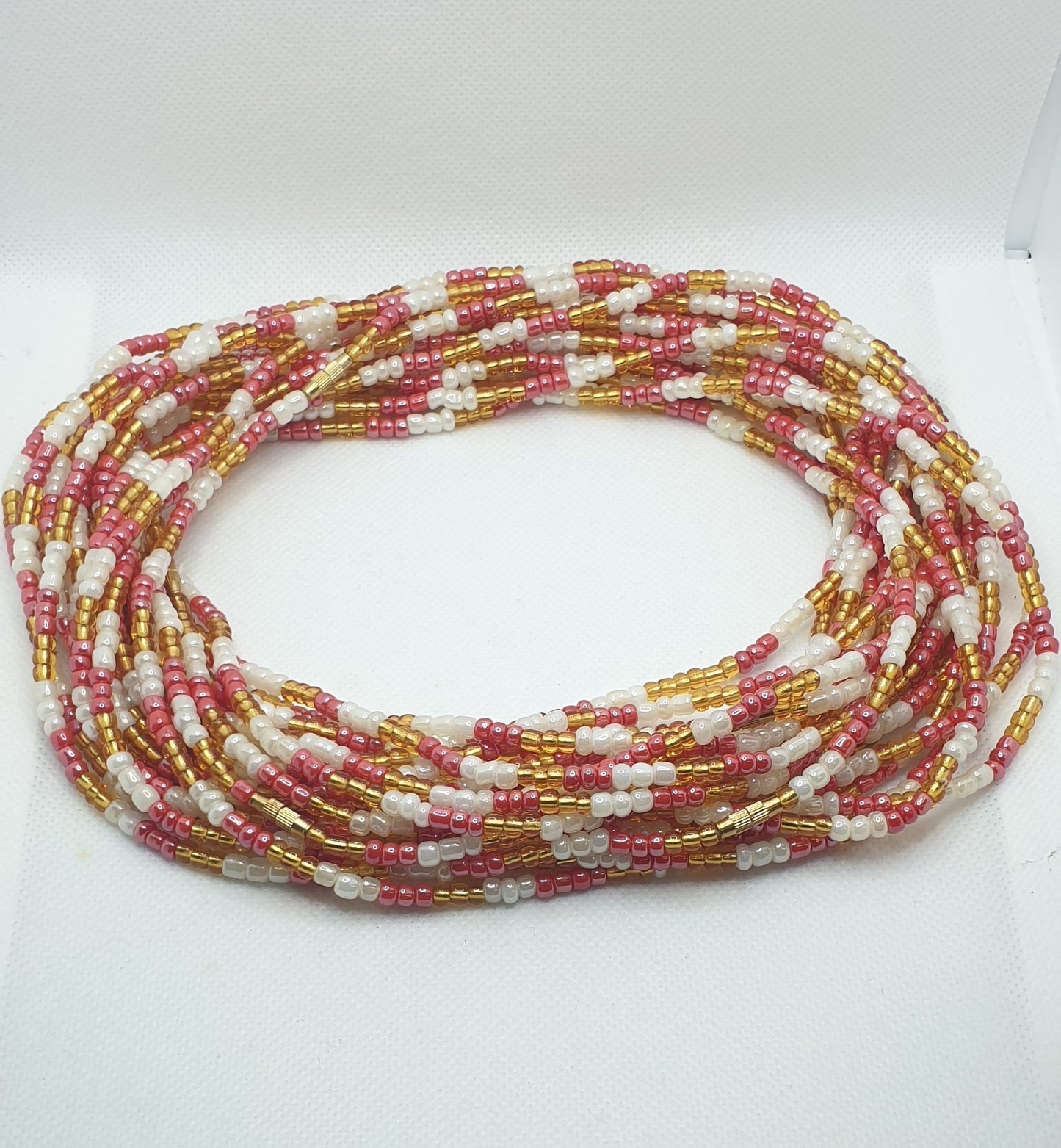 Multi colours Waist Beads|On Sale Belly Chain Weight control African beads|belly beads| Ghana beads| Weight Tracker| Nigerian waist beads