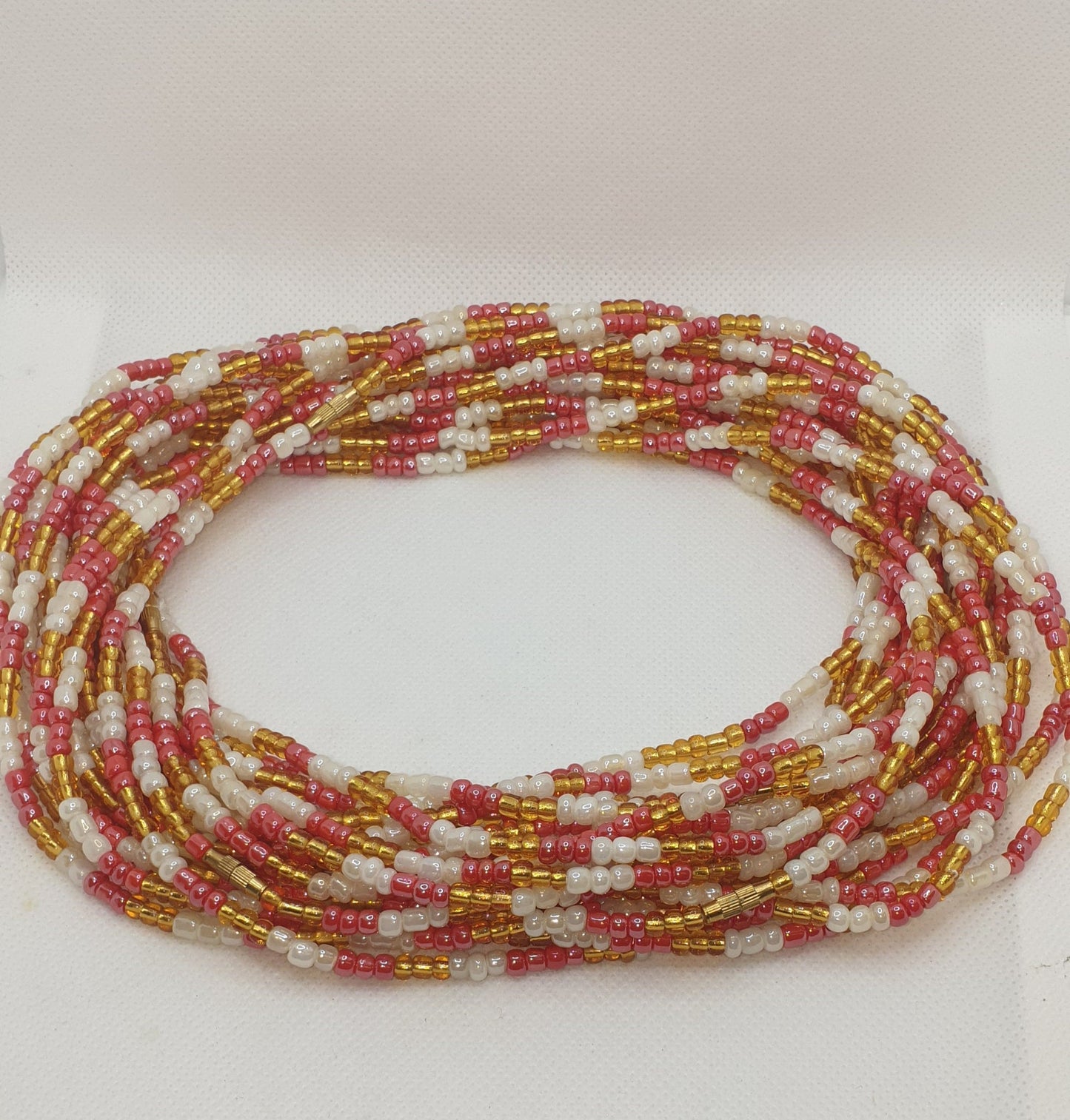 Multi colours Waist Beads|On Sale Belly Chain Weight control African beads|belly beads| Ghana beads| Weight Tracker| Nigerian waist beads