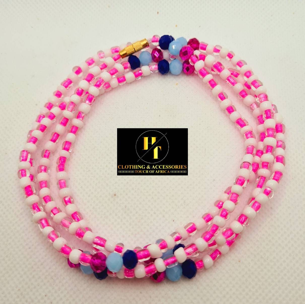 Multi colours Waist Beads|On Sale Belly Chain Weight control African beads|belly beads| Ghana beads| Weight Tracker| Nigerian waist beads