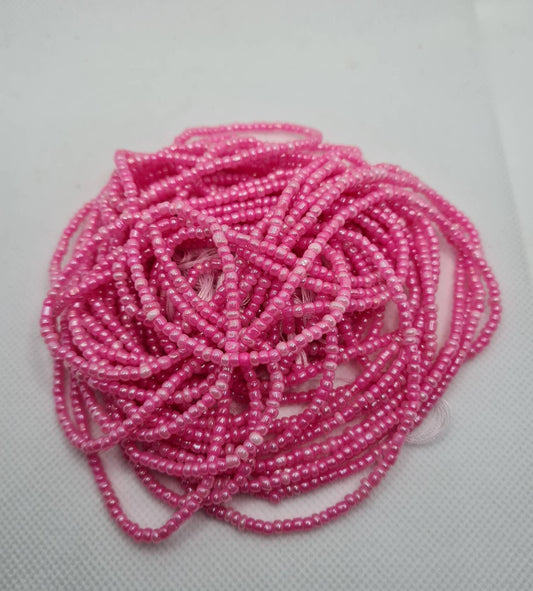 Hot Pink Waist Beads|On Sale Belly Chain Weight control African beads|belly beads| Ghana beads| Weight Tracker/ Nigerian waist beads