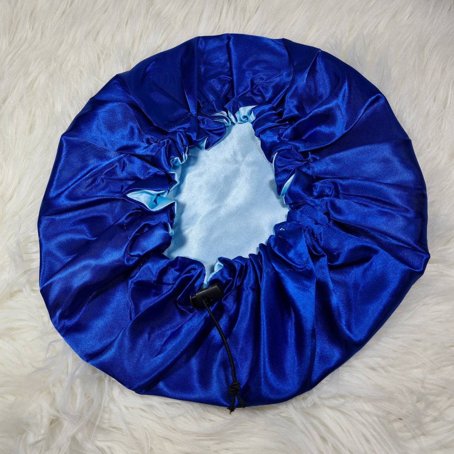 Adjustable Drawstring Reversible Satin hair bonnet|Satin Elasticated, Sleep Hat Bonnet, Headscarf. Night Cap, Protecting Hairstyle.