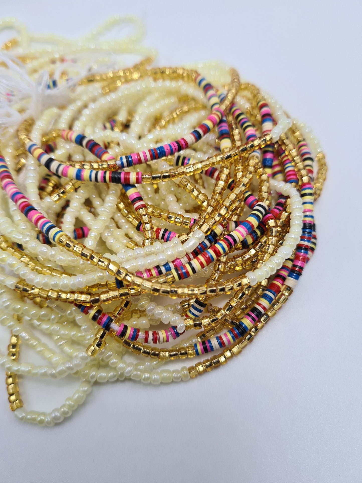 Kenyan Design Waist Beads|On Sale Belly Chain Weight control African beads|belly beads| Ghana beads| Weight Tracker| Nigerian waist beads