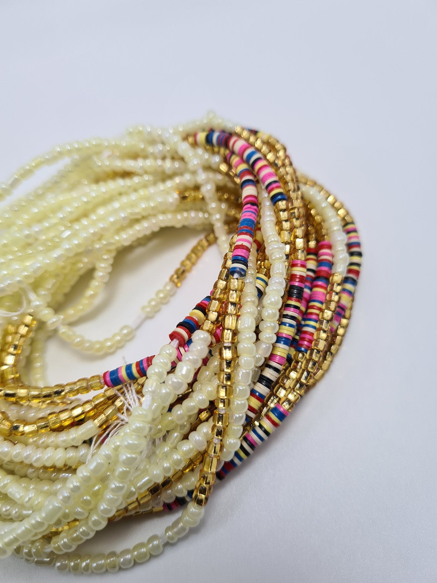 Kenyan Design Waist Beads|On Sale Belly Chain Weight control African beads|belly beads| Ghana beads| Weight Tracker| Nigerian waist beads