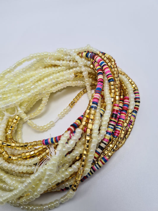 Kenyan Design Waist Beads|On Sale Belly Chain Weight control African beads|belly beads| Ghana beads| Weight Tracker| Nigerian waist beads